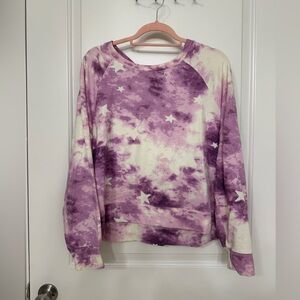 Wildfox Lavender Tie-Dye Pajama set